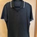 Karl Lagerfeld Mens Gray Polo Shirt Short Sleeve Size Large RN#54163