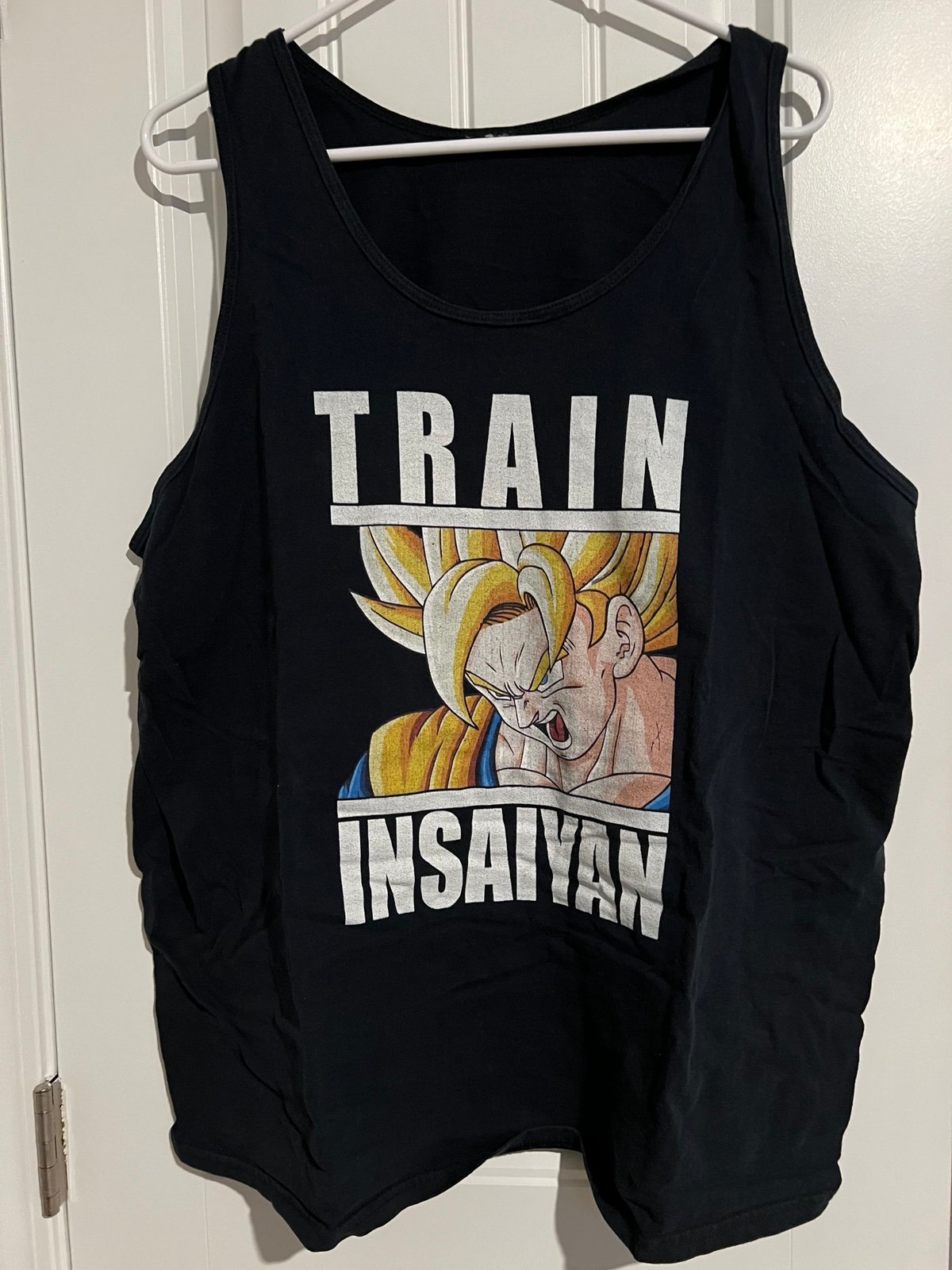 Dragon Ball Z ‘Train Insaiyan' Graphic Tank Top
