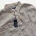 NWT! Polo Ralph Lauren Shirt Men 3XLT Tall Brown Stripes 100% Linen Long Sleeve