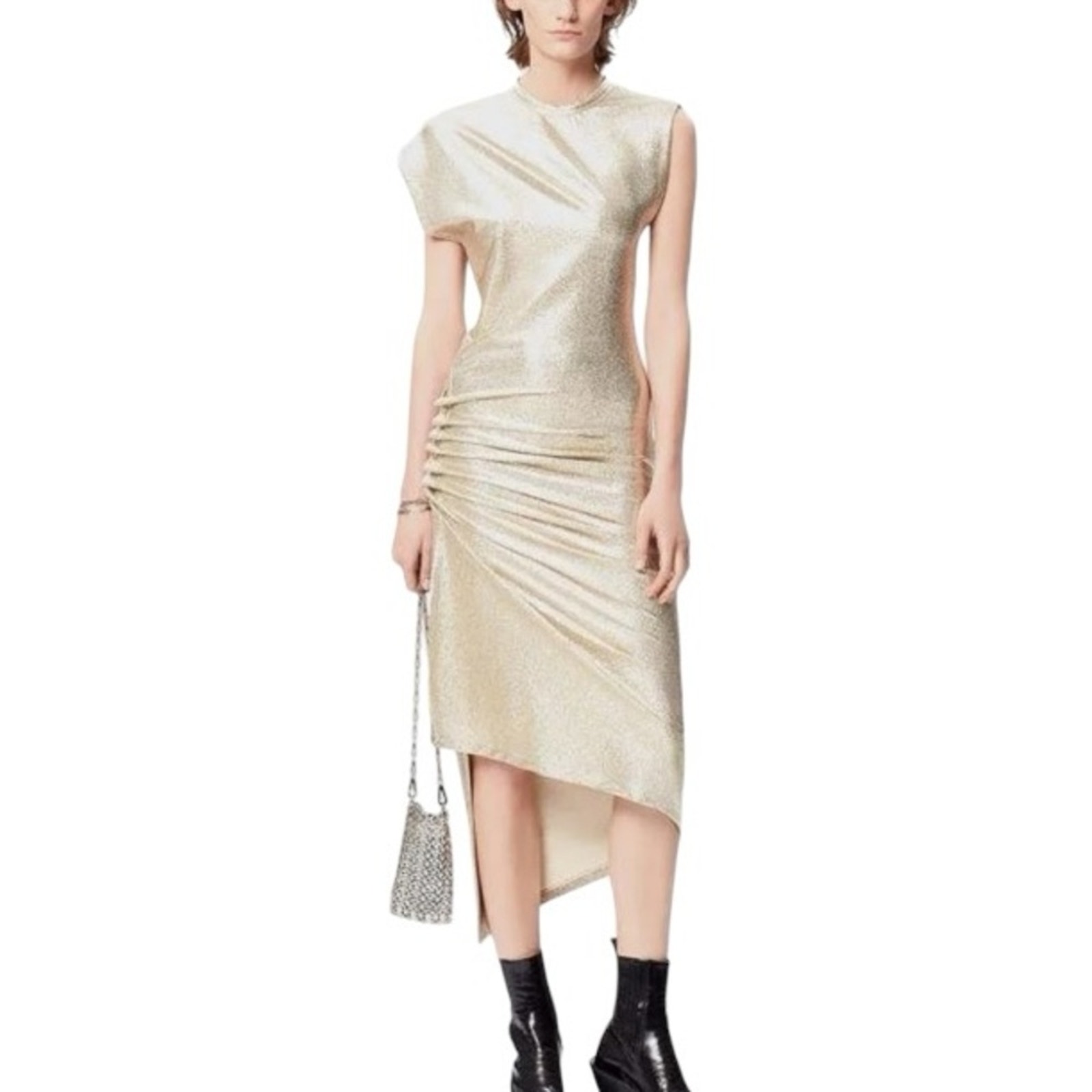 Paco Rabanne Gold Dress