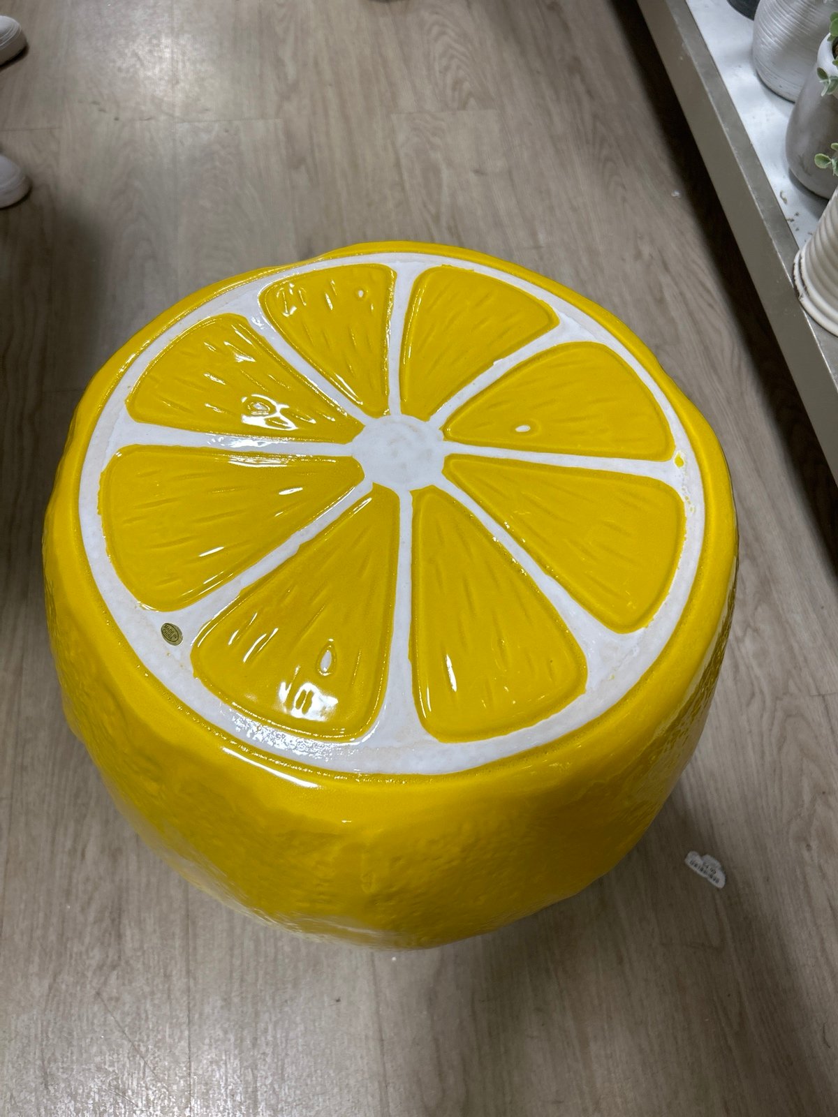 Tik Tok lemon stool