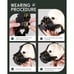 Dog Muzzle, German Shepherd Dalmatian Doberman Setter Leather Basket Adjustable