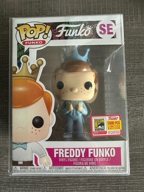 Funko POP! Freddy Funko In Blue Tuxedo SE (5000 PCS) with Soft Protector (B17)