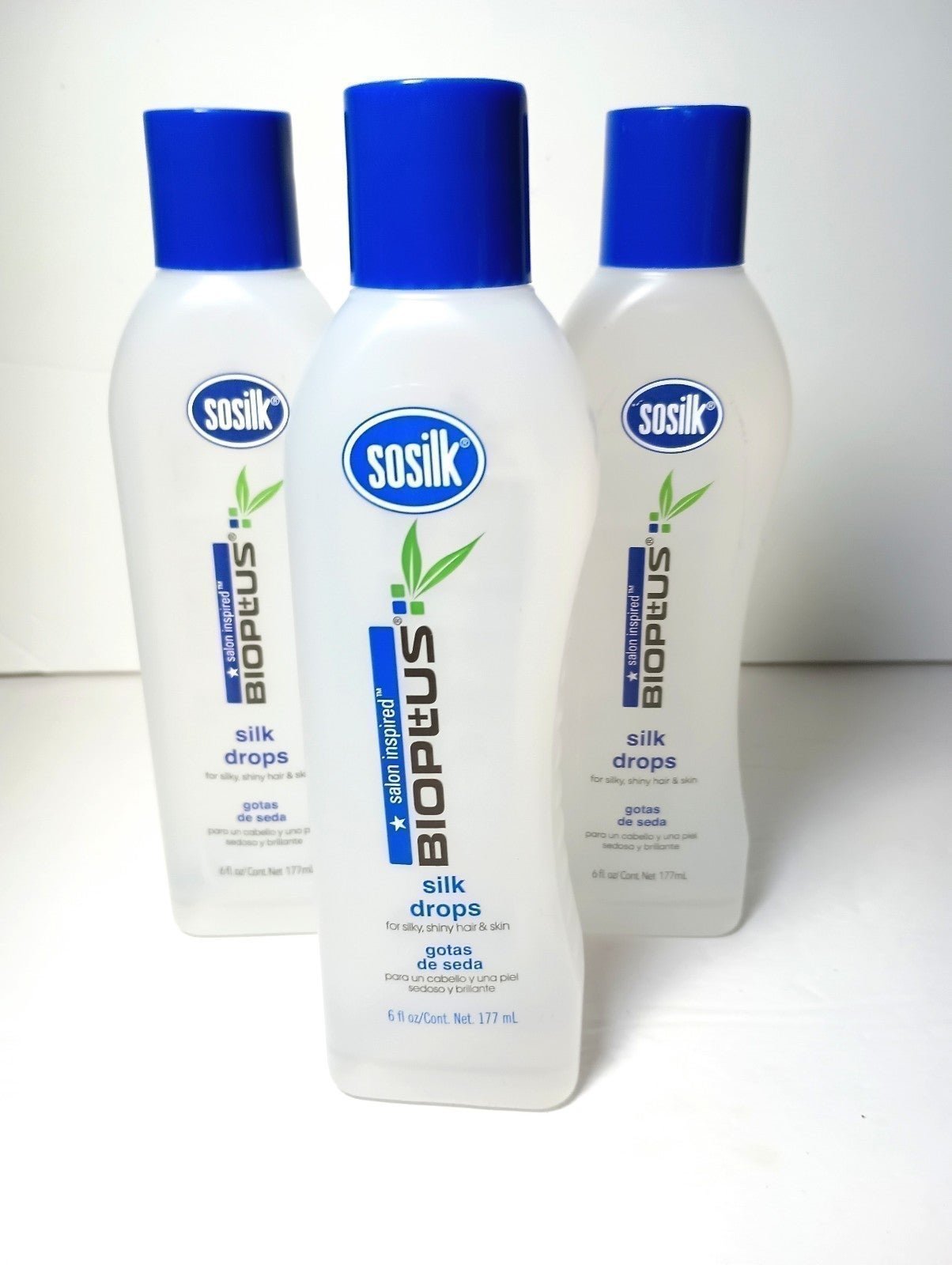 Sosilk Bioplus silk drops 6oz (3 pack)