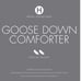 Hotel colleccion goose down size queen used