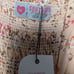 Southern Fried Chics Orange Maxi Dress Tiered Square Neck Puff Sleeve Smock Long