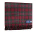 Pendleton VIRGIN WOOL Scarf Maroon Red Gray Multi Plaid Made In USA