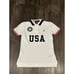 Polo Ralph Lauren USA Olympic Team America 2020 Boys Size 6 Polo White NWOT