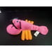 NEW Vintage Bath & Body Works Scrubby Buddies Pinch Pink Orange Lobster W/TAGS