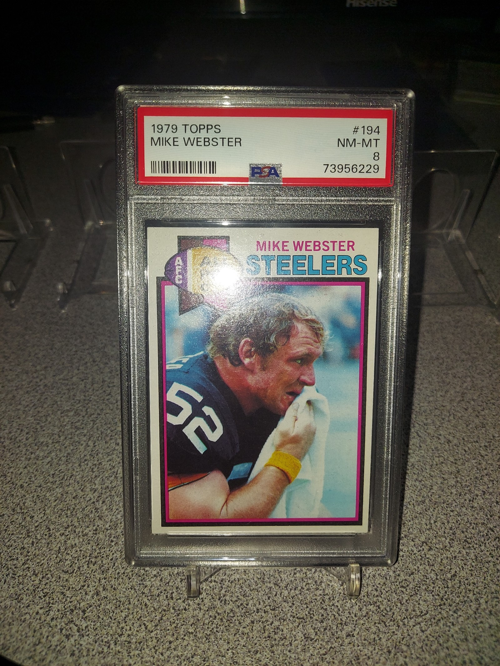 Mike Webster PSA 8