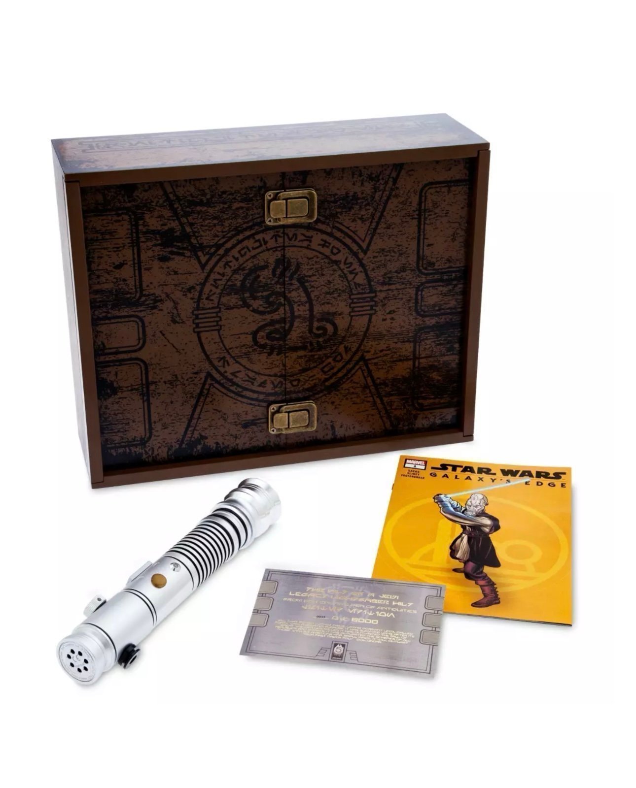 Star Wars Galaxy’s Edge Ki-Adi-Mundi Legacy Lightsaber Set - Box 589/1049