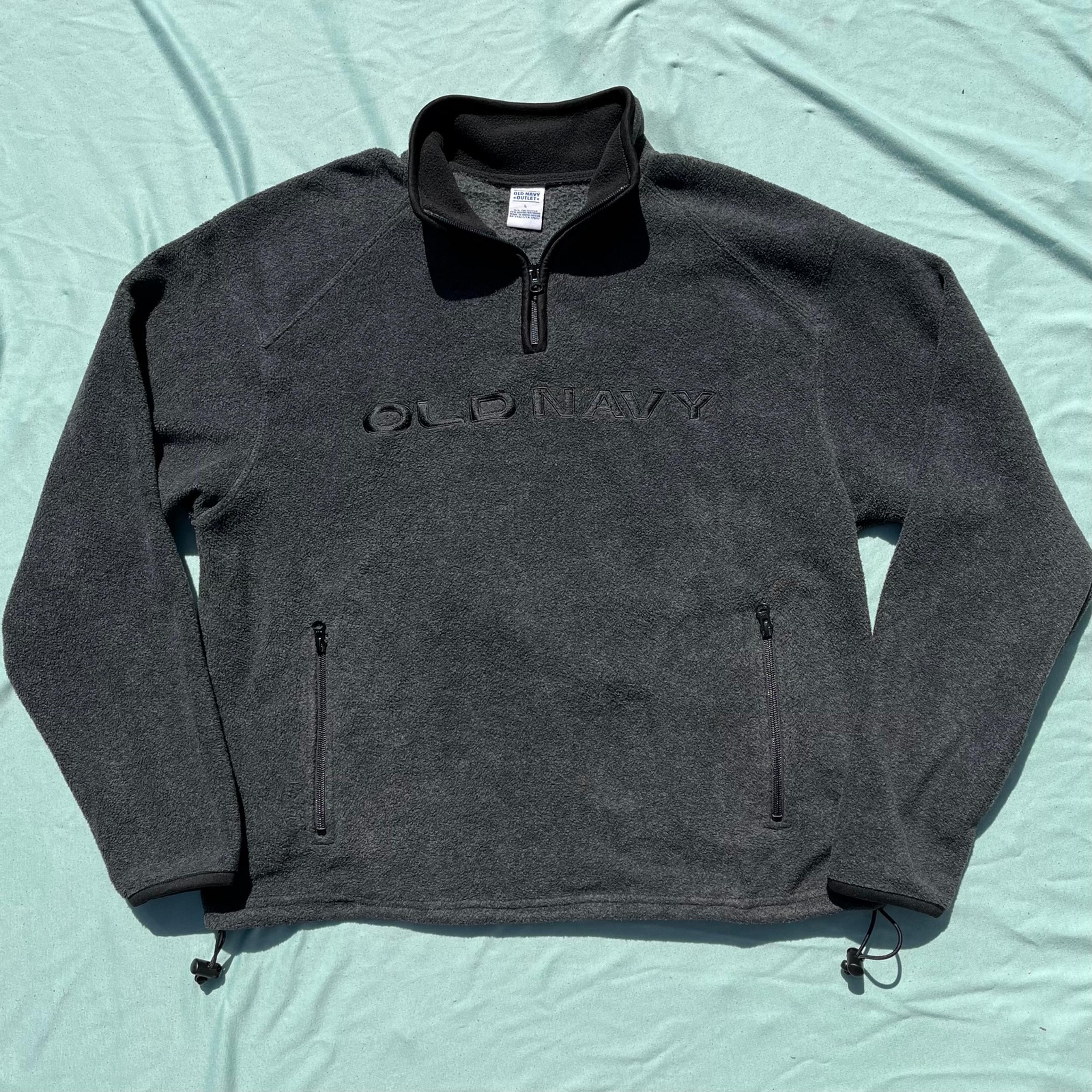 2002 Vintage Old Navy Pull-Over Fleece Men’s Size Large
