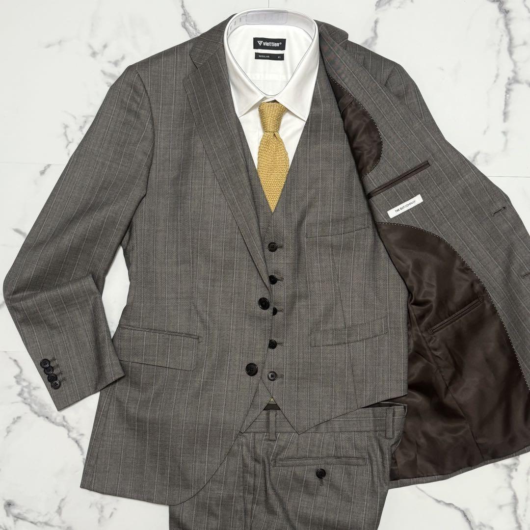Near-Mint Condition SUIT COMPANY Suit Three-Piece Graduation Ceremony Entrance Ceremony Ceremony