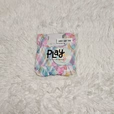 Little Sleepies PINK PASTEL PLAID Puff Sleeve Smocked Dress 0-3 Months NIB