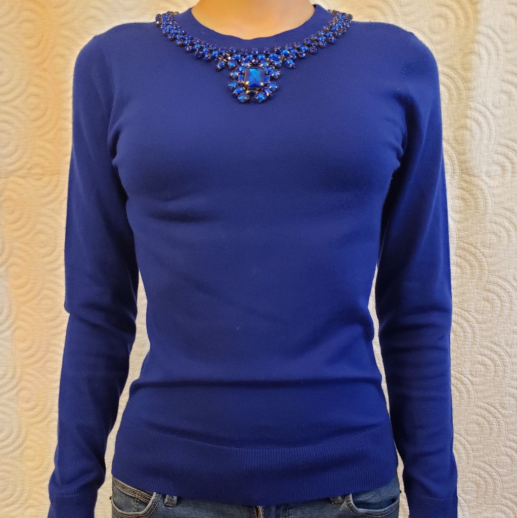 Ted Baker Jewelled collared sweater