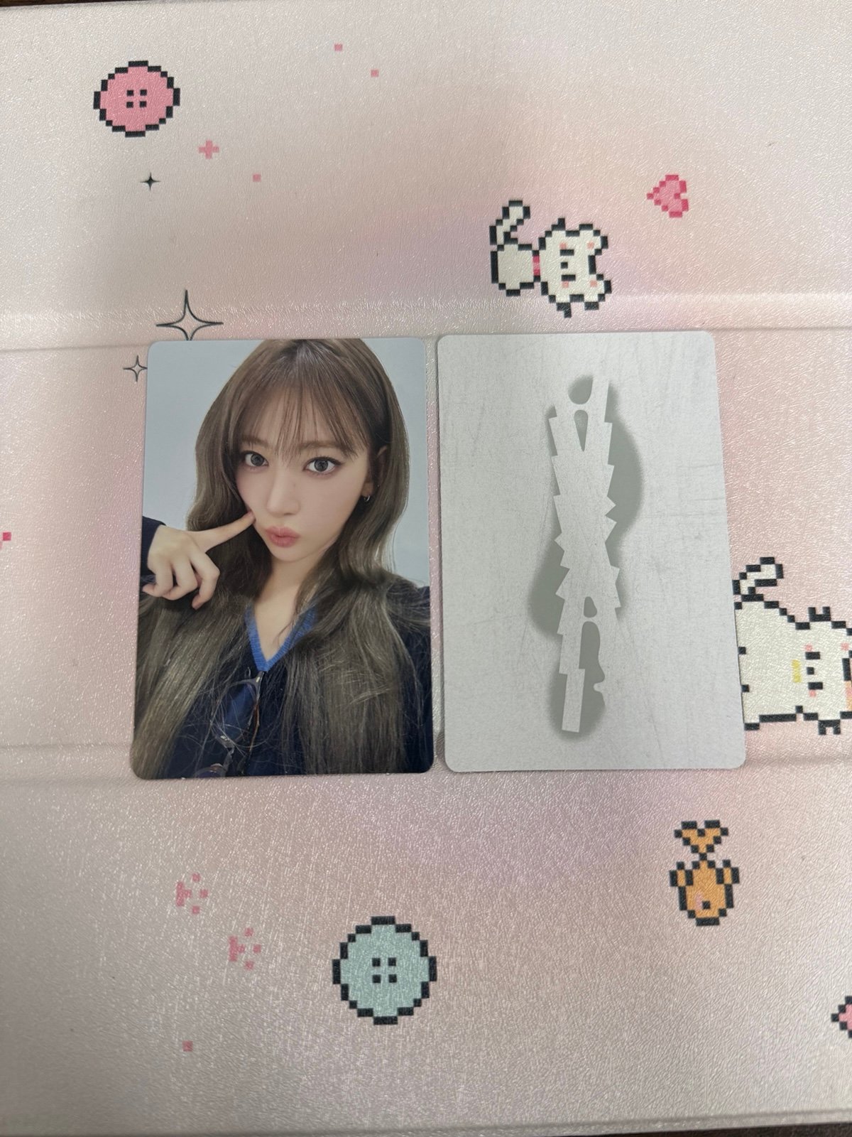 LESSERAFIM HOT weverse ラキドロ1回目 サインサクラ