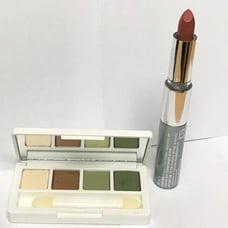 2 Pcs CLINIQUE ( Lipstick & Eyeshadow)