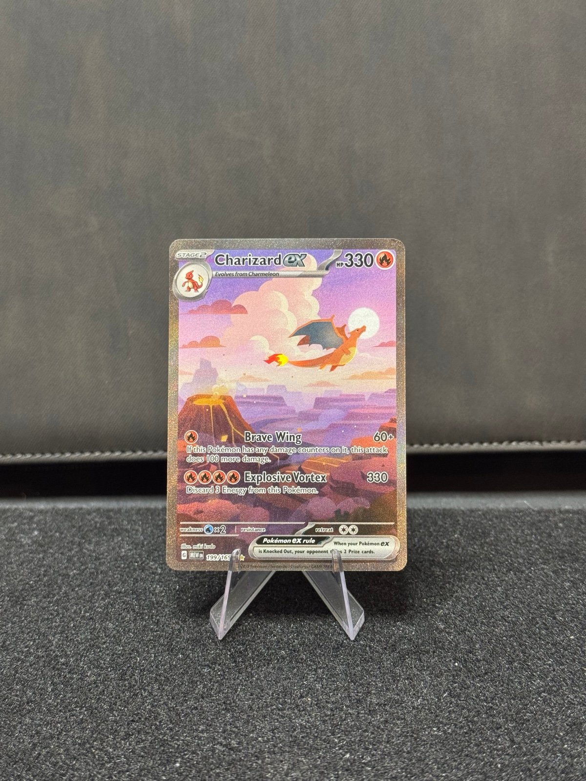 Pokemon TCG Scarlet & Violet 151 English Charizard EX SIR 199/165