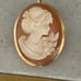 Cameo Pendant and brooch 14k gold