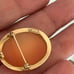 Cameo Pendant and brooch 14k gold