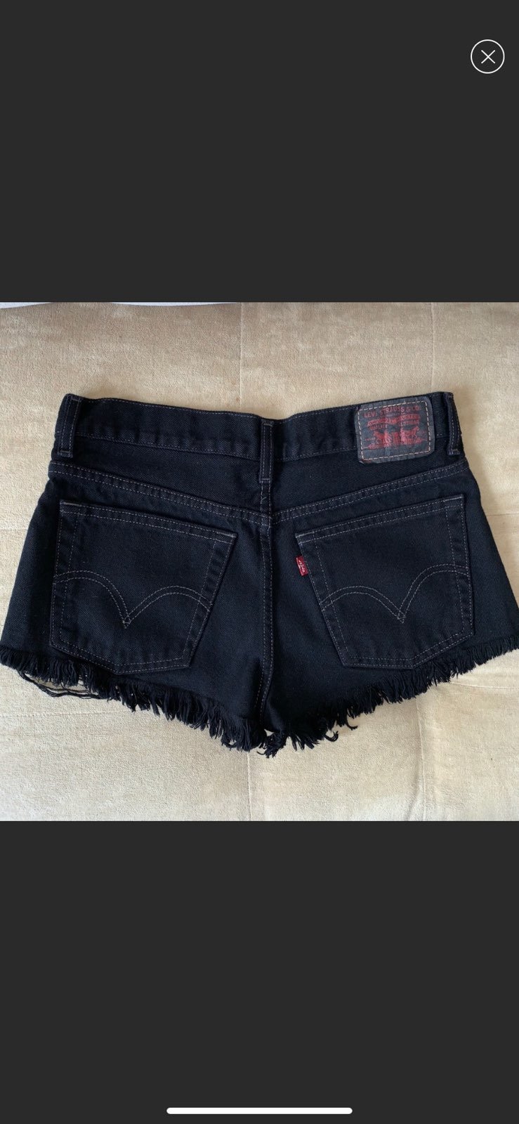 Levi’s relaxed fit 550 jean shorts