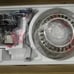 HUGGER 52” LED Ceiling Fan & Light Brushed Nickel, Opal Frosted Shade, Beige NIB