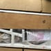HUGGER 52” LED Ceiling Fan & Light Brushed Nickel, Opal Frosted Shade, Beige NIB