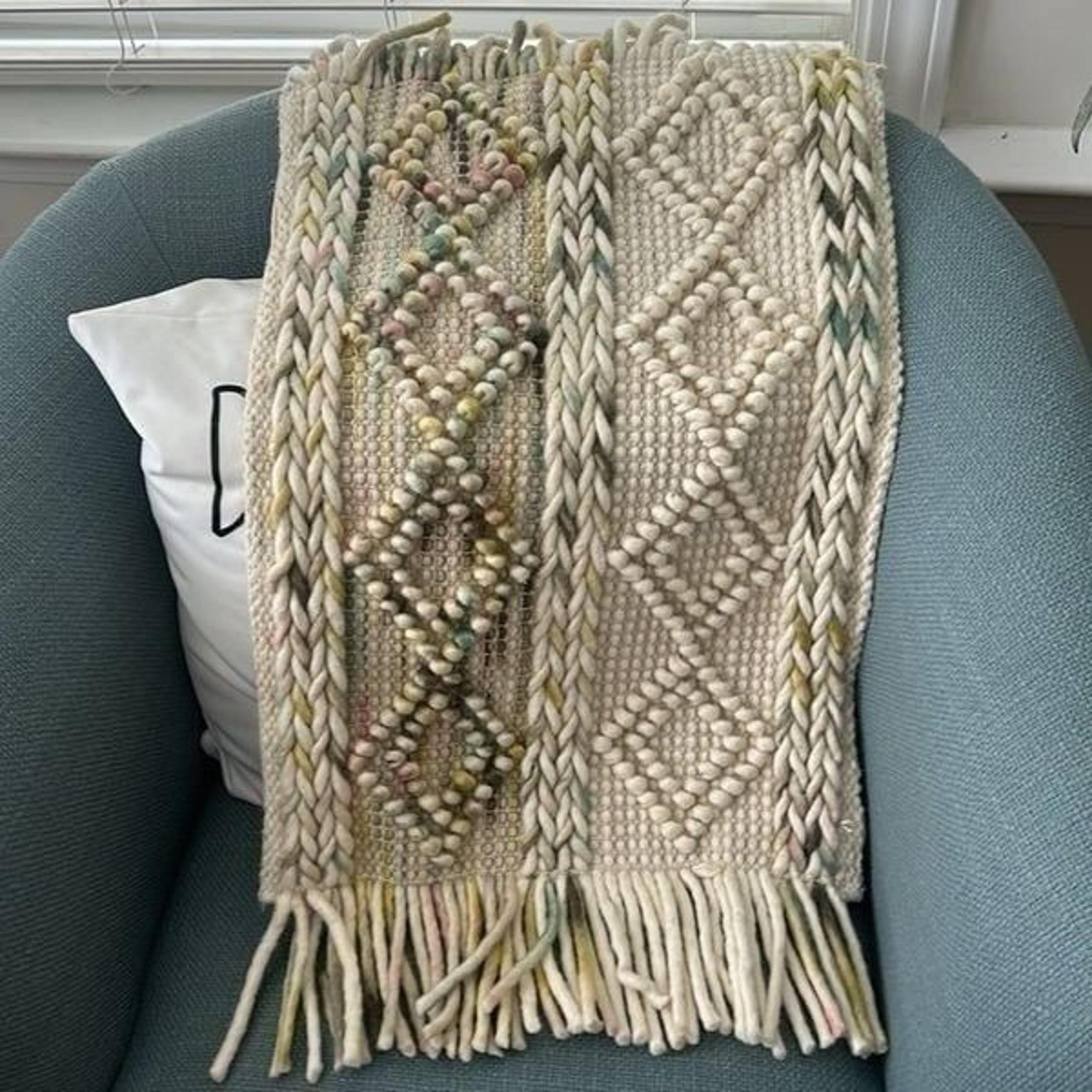 Magnolia Home Boho Style Rectangular Throw Pillow Cover 13”x21”