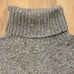 - CLUB MONACO - ITALIAN YARN WOOL SLEEVELESS TURTLENECK SWEATER GREY SZ XS