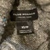 - CLUB MONACO - ITALIAN YARN WOOL SLEEVELESS TURTLENECK SWEATER GREY SZ XS