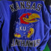 Kansas Jayhawks Embroidered KU Bomber Coat Adult Size L