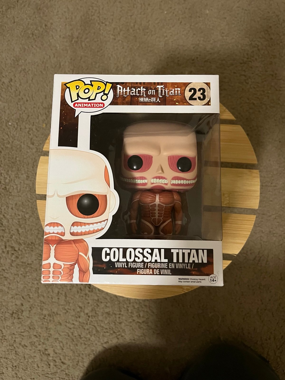Colossal Titan Funko pops