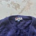 Vintage Unique 80s 90s Fila Soccer Sports Navy Knit Sweater