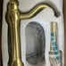 Bathroom Faucet GGStudy 360° Swivel Single-Handle One Hole Bathroom Vessel Sink