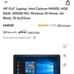 HP 15.6 Laptop, Intel Celeron N4000, 4GB RAM, 500GB HD, Windows 10 Home, Jet Bl
