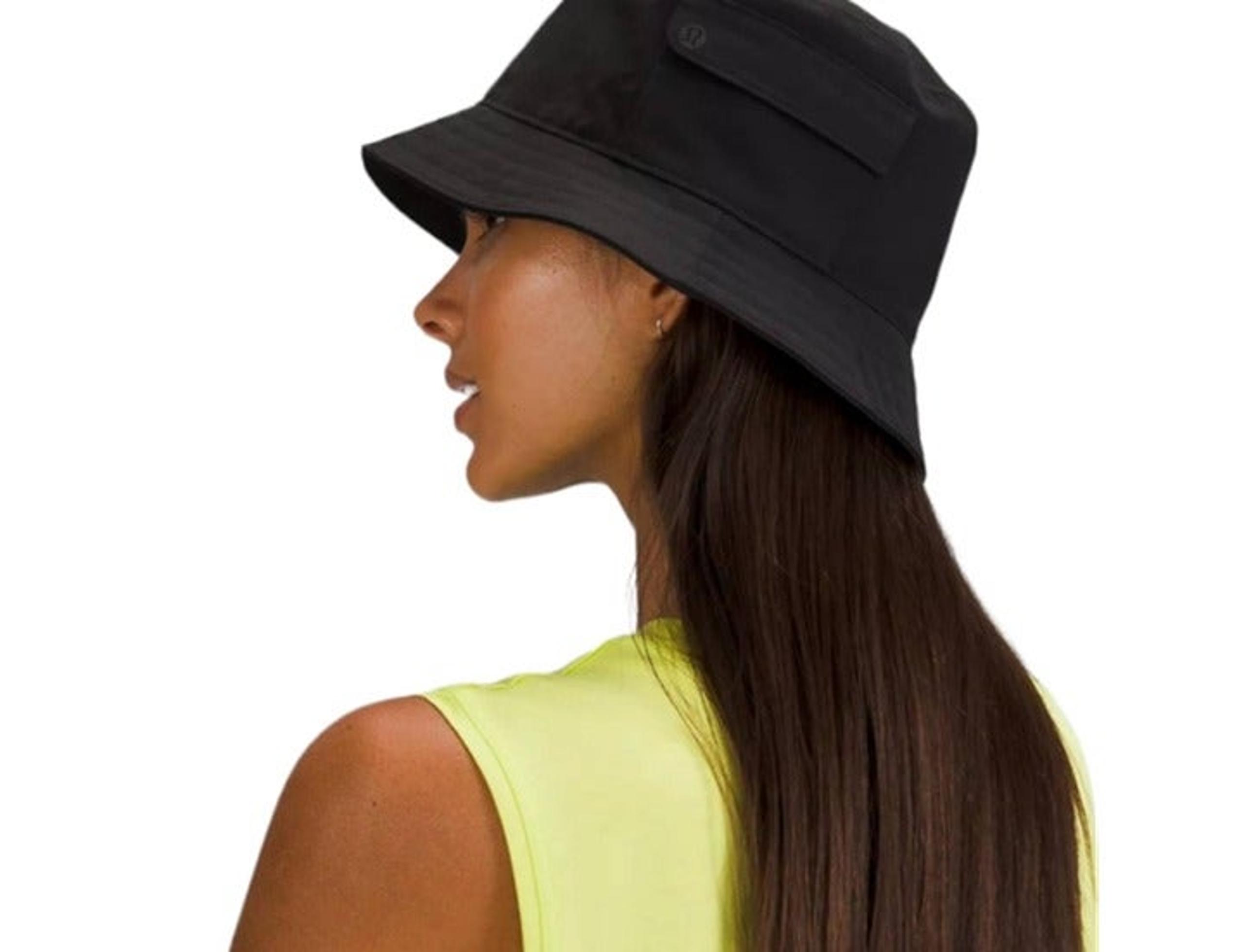 NWT Lululemon "On My Level" Bucket Hat With Pockets Black NEW