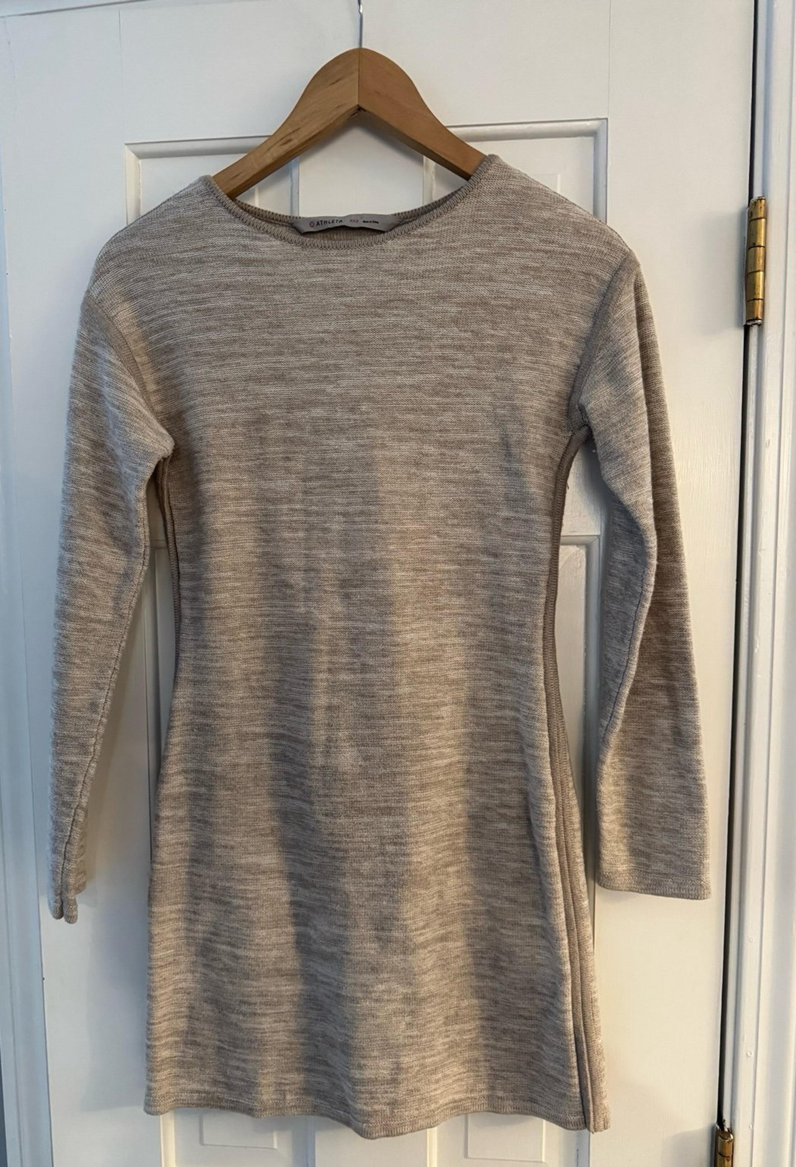 ATHLETA oatmeal beige colored sweater dress - size XXS