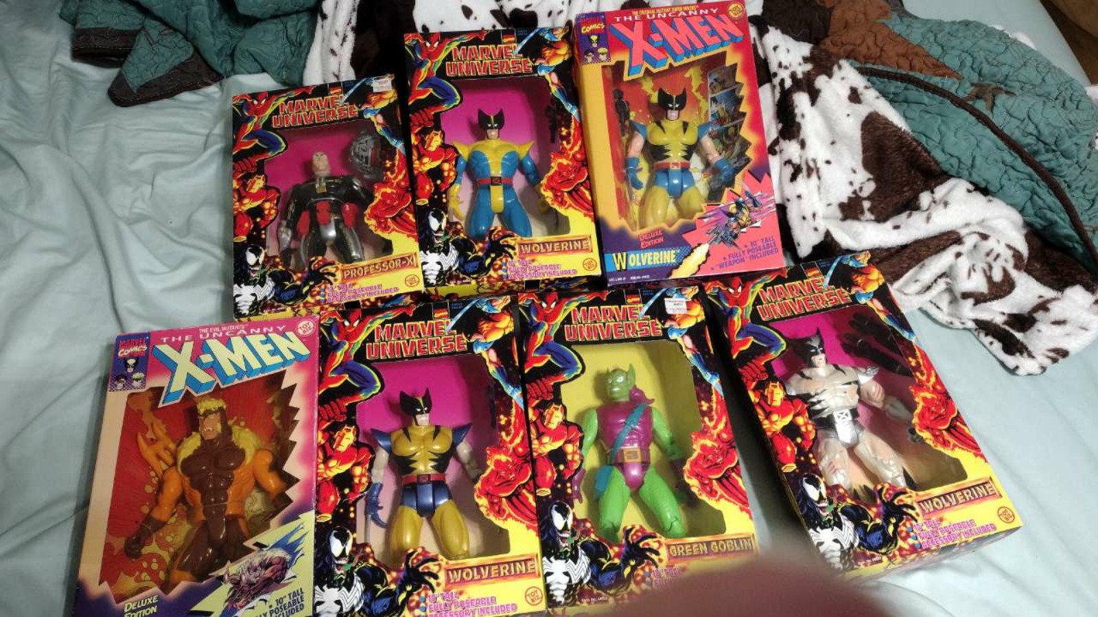 HUGE vintage Marvel x-man toy biz lot all nib (DM me for offers)