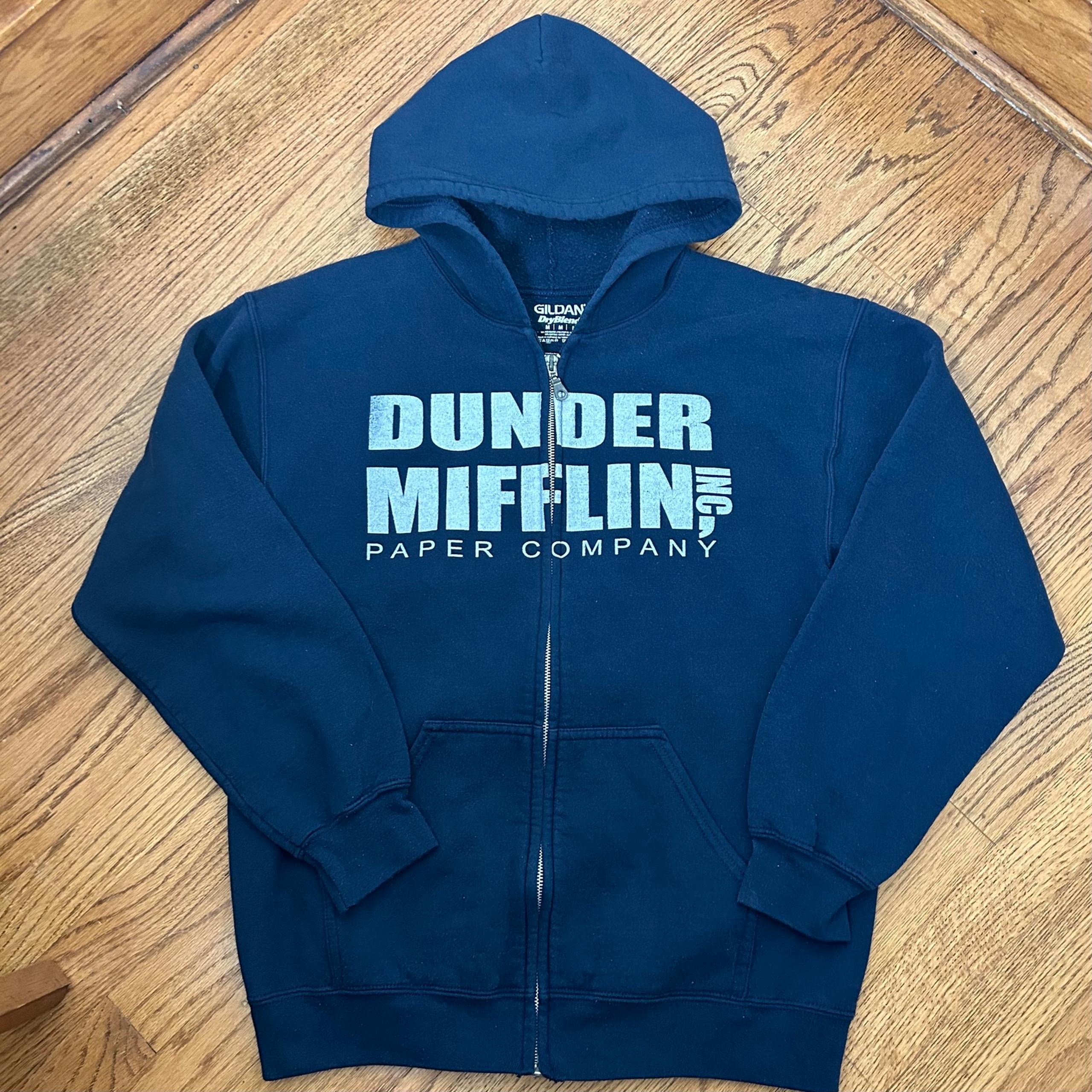 Dunder Mifflin Paper Co. Full Zip Hoodie Size M