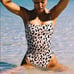 NWT Vitamin A Jenna One-Piece Swimsuit in Wildcat Leopard Prints