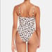 NWT Vitamin A Jenna One-Piece Swimsuit in Wildcat Leopard Prints