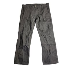 Key Double Knee Canvas Carpenter Work Pants Jeans Size 36 x 30