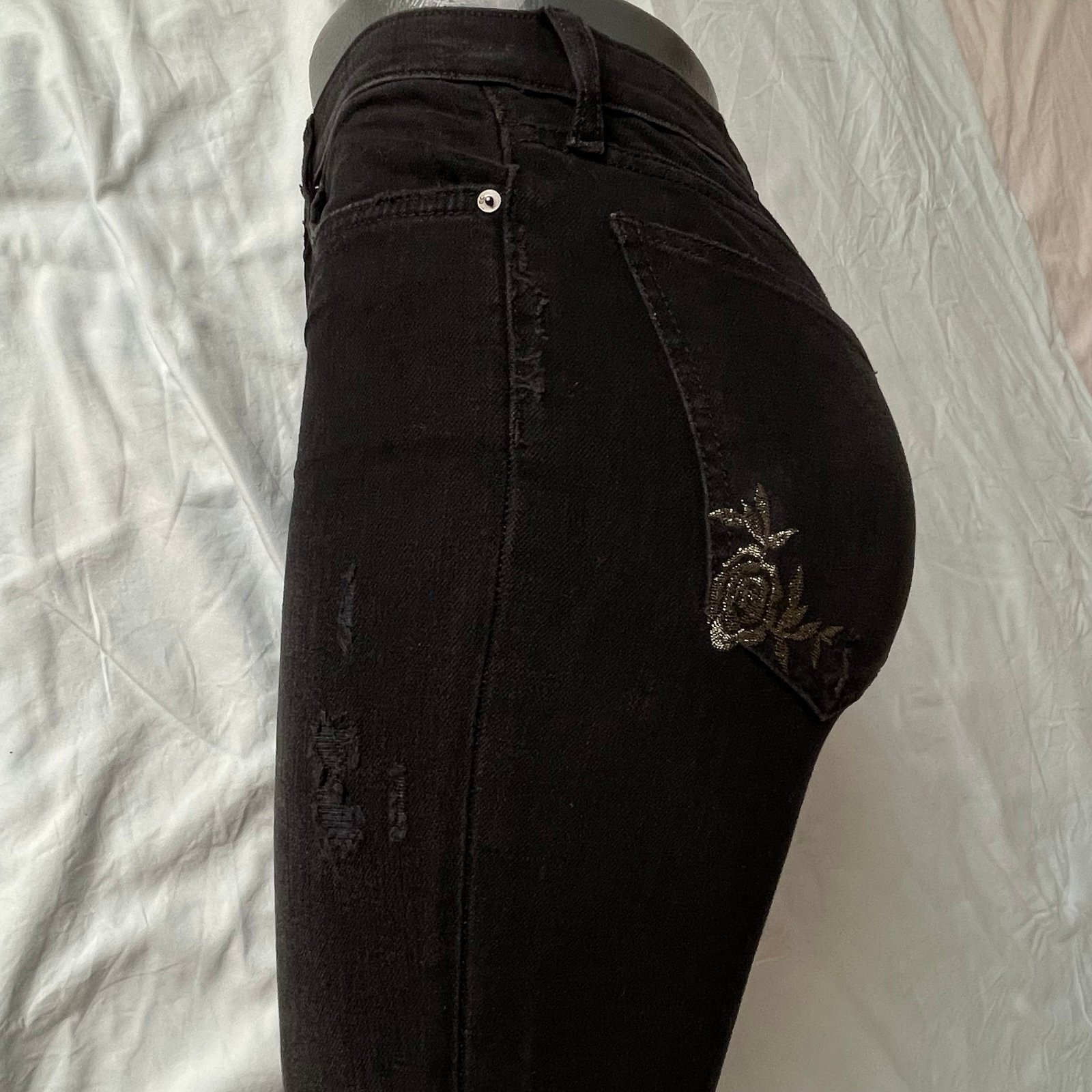 Joe's Jeans The Charlie High Rise Skinny Ankle Sz w26 - detail