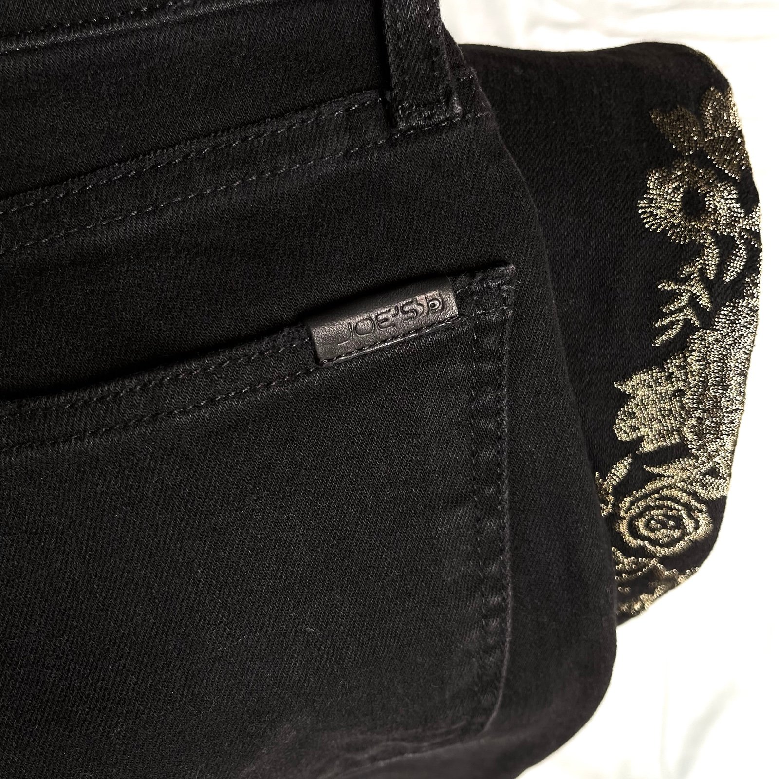 Joe's Jeans The Charlie High Rise Skinny Ankle Sz w26 - detail