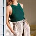 Anthropologie Quinn Sleeveless Sweater Top NEW