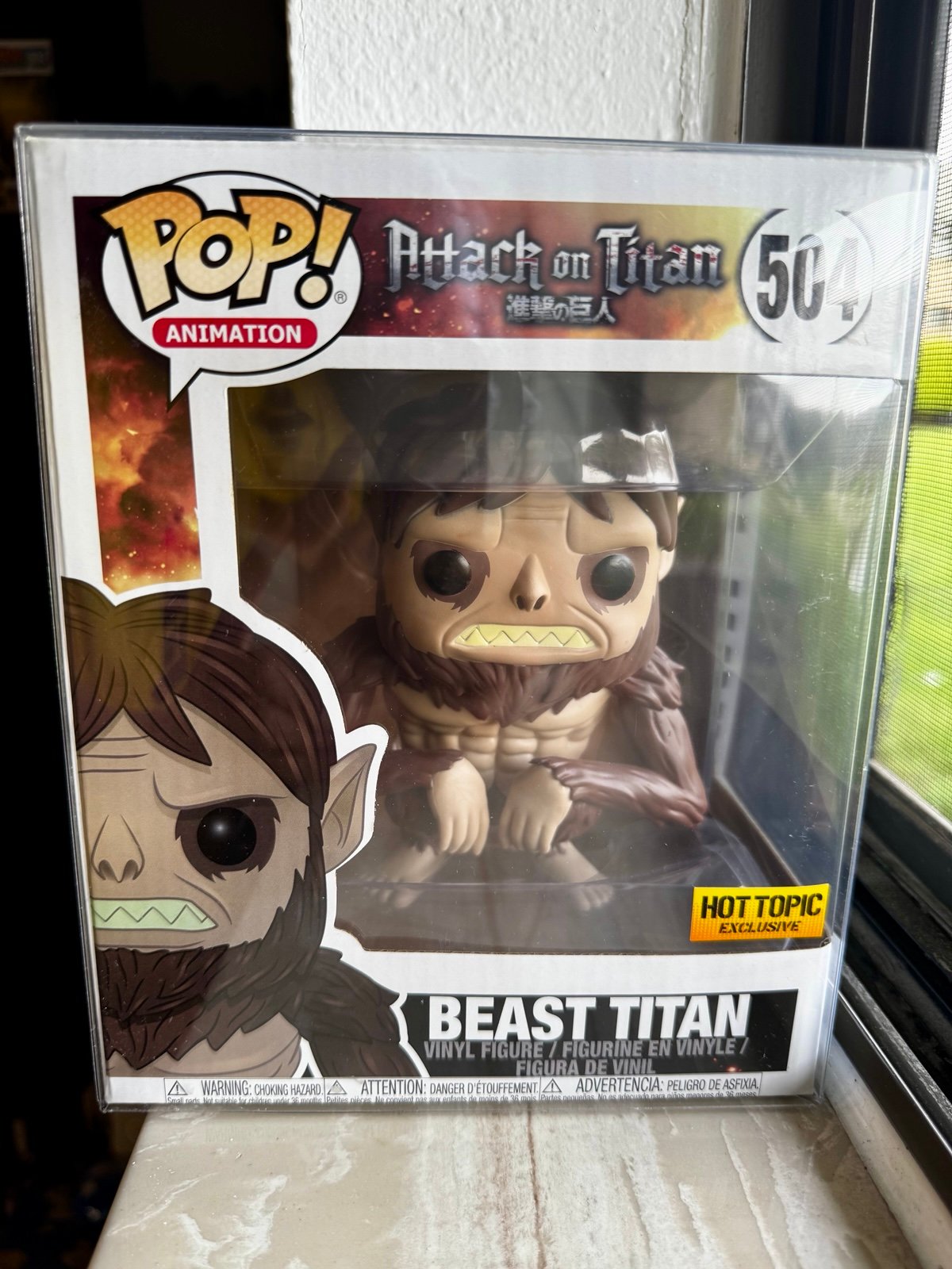 Attack On Titan Beast Titan & Zeke Jaeger Funko Pops