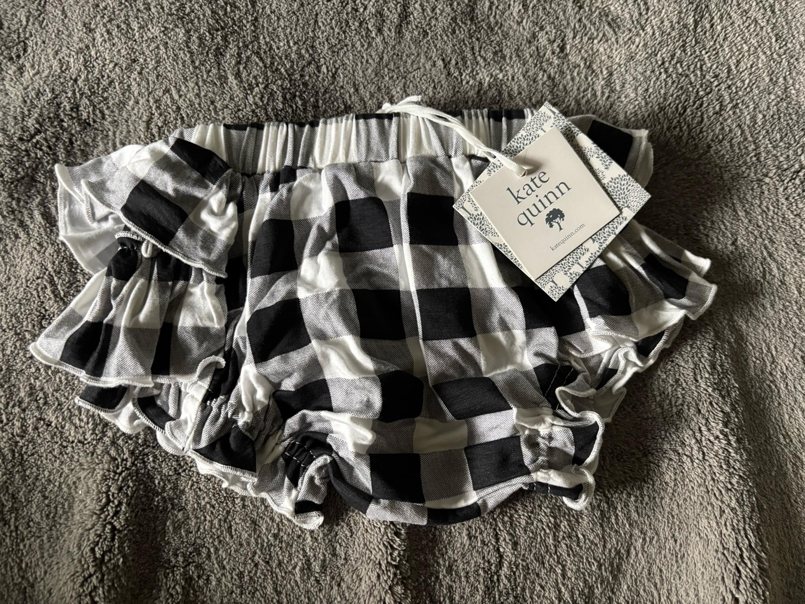Kate Quinn black and gray bloomers