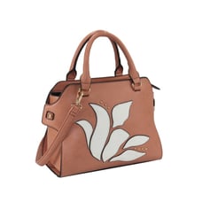 Fashion Designer Handbag with Flower Applique Zxk3149