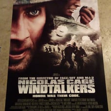 WINDTALKERS - MOVIE BANNER WITH NICOLAS CAGE