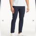New Mens Untuckit Chancellor Straight Fit Wrinkle Resistant Navy Blue Pants